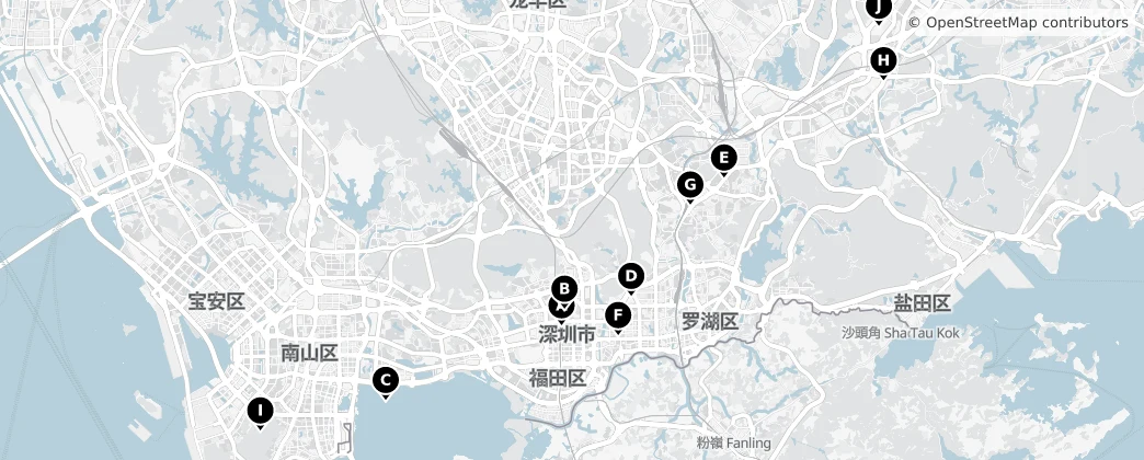 Map of Šen-čen
