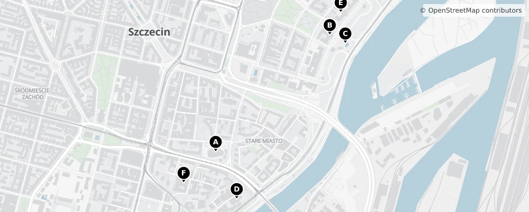 Map of Staré Město