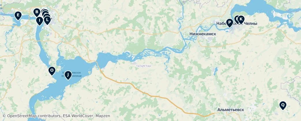 Map of Tatársko