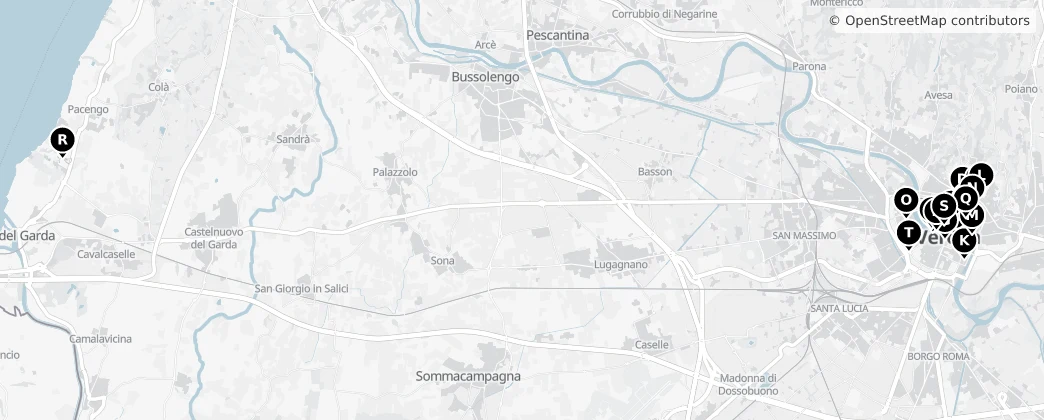 Map of Verona