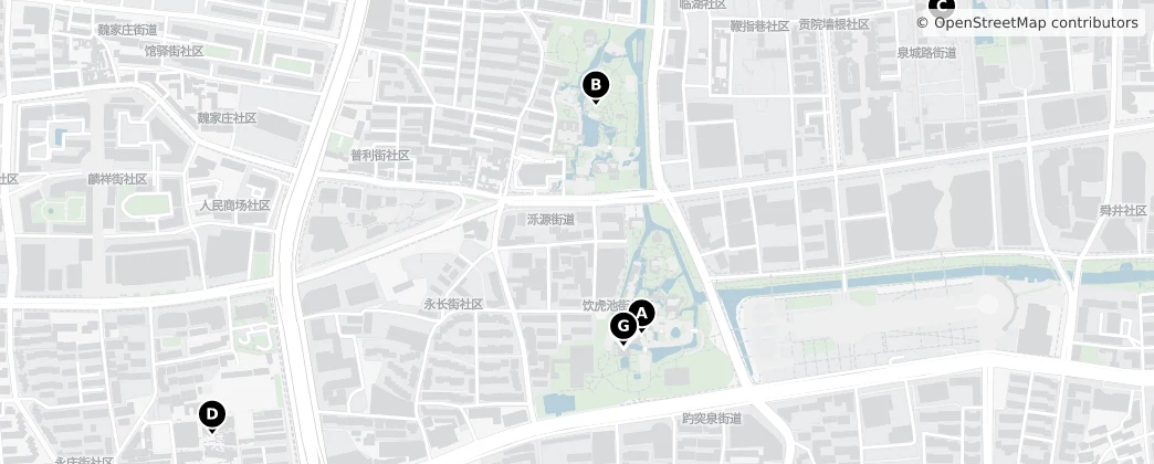 Map of Weibeilu