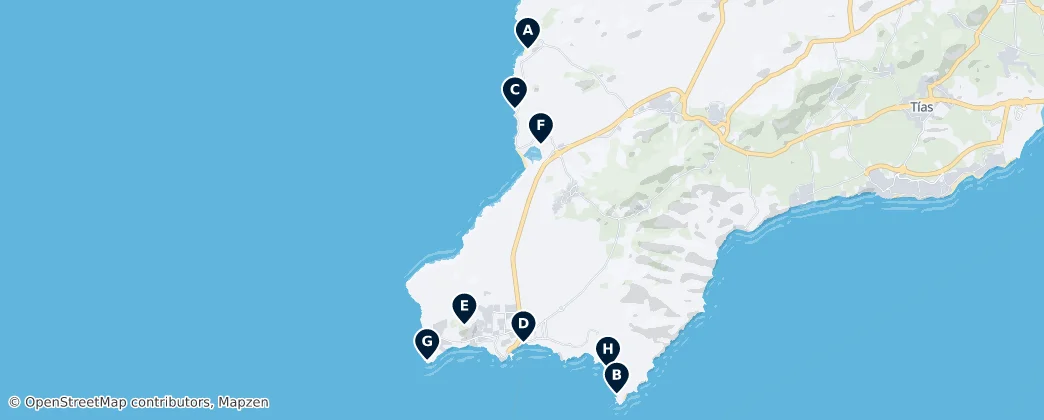 Map of Yaiza
