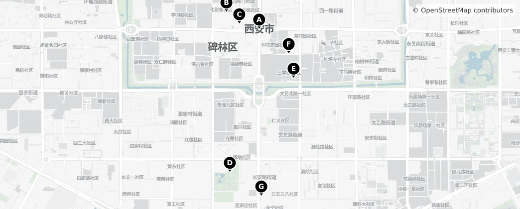 Map of Zhang jia cun