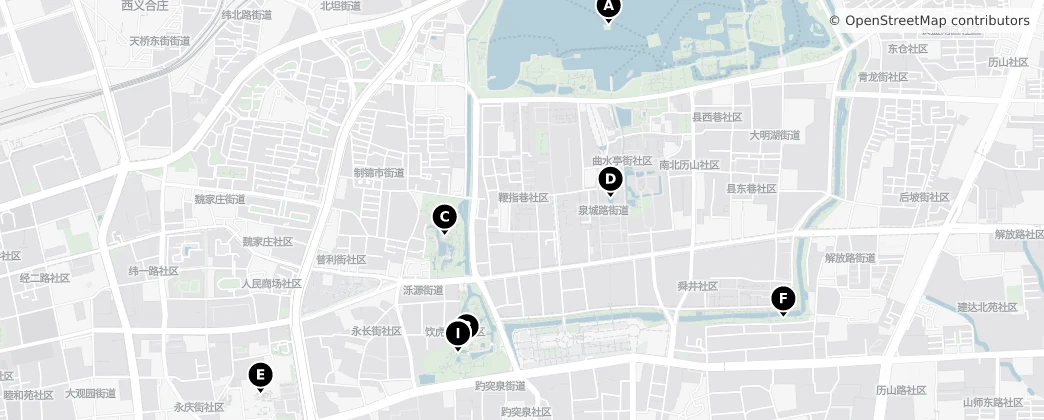 Map of Zhijinshi