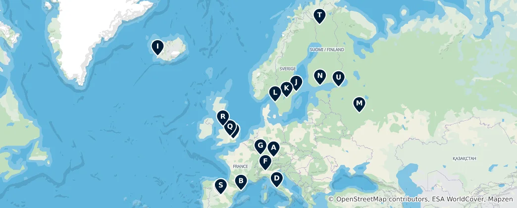 Map of Europe
