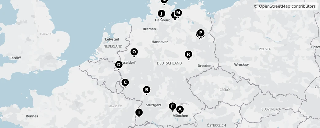 Map of Germany