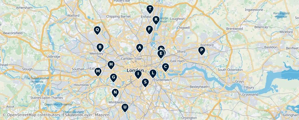 Map of London