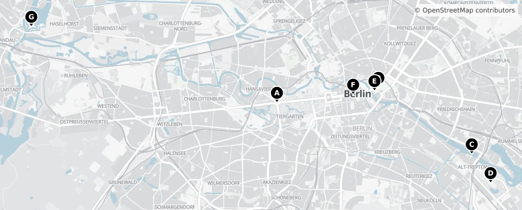 Map of Berlin