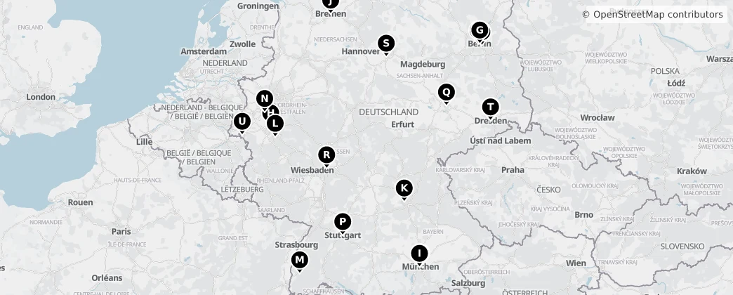 Map of Germany