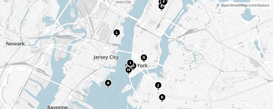 Map of New York City