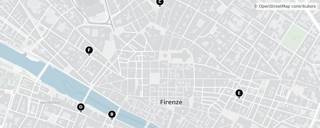 Map of Florence