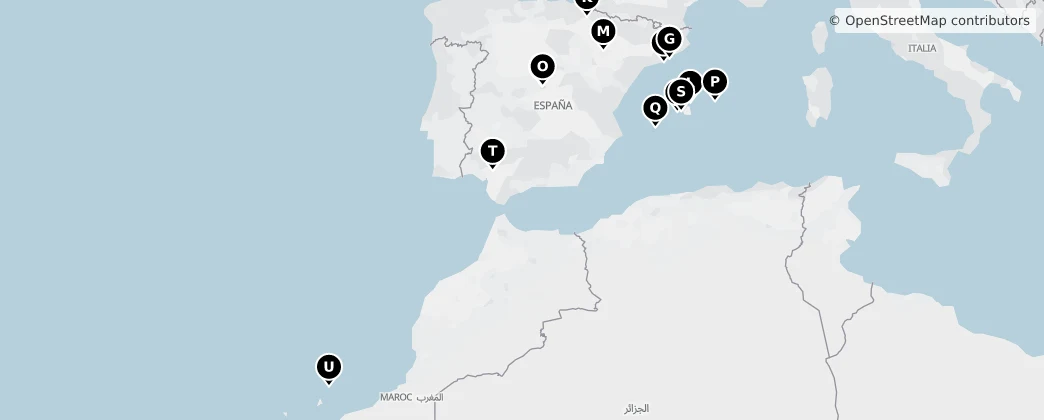 Map of Spain