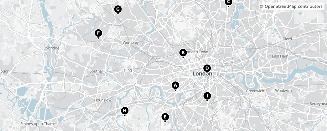 Map of London