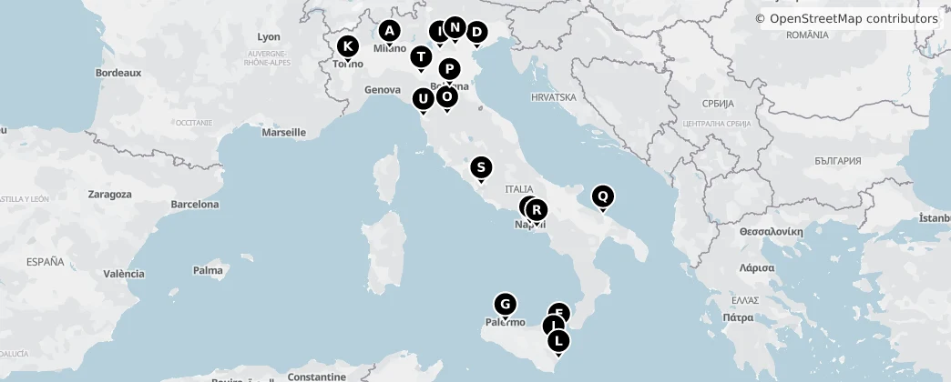 Map of Italy