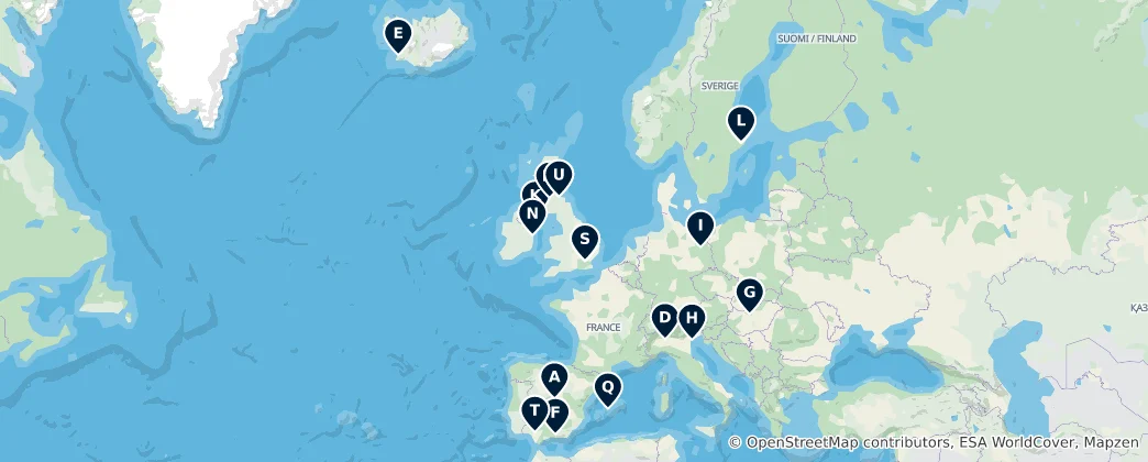 Map of Europe