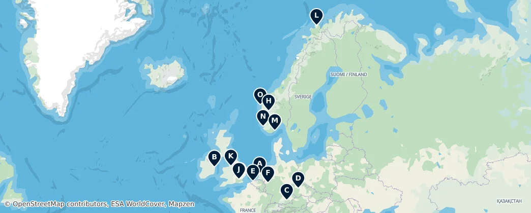Map of Europe