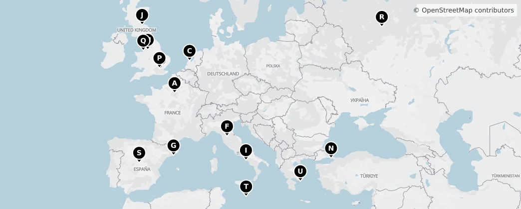 Map of Europe