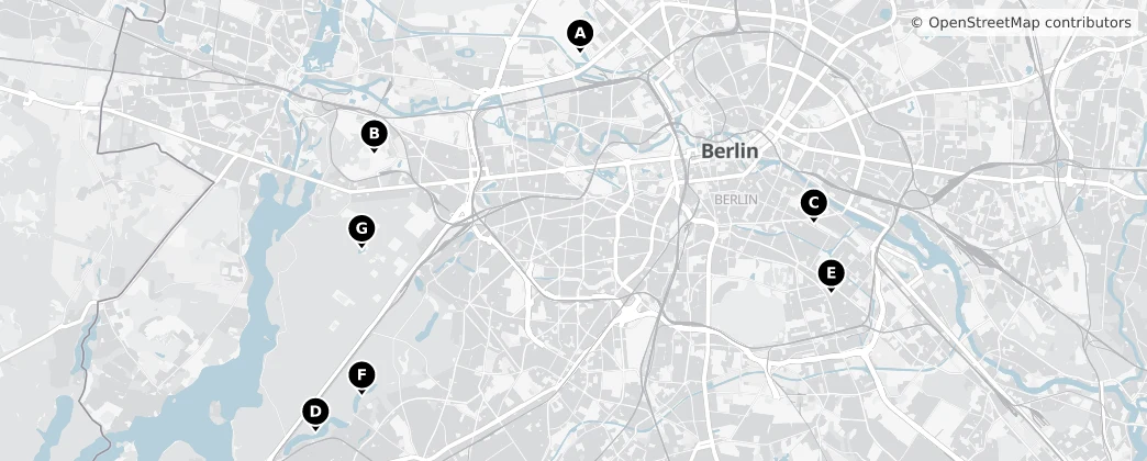 Map of Berlin