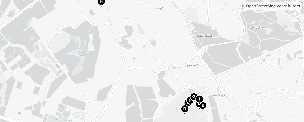 Map of Giza