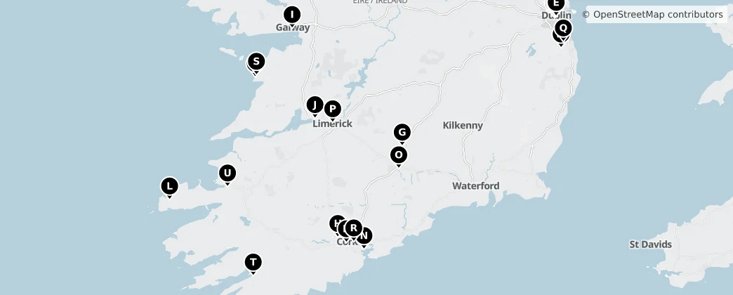 Map of Ireland