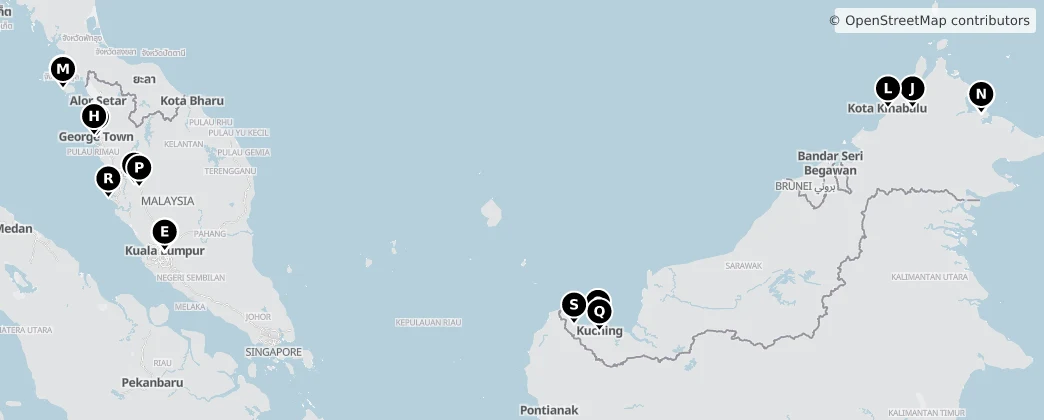 Map of Malaysia