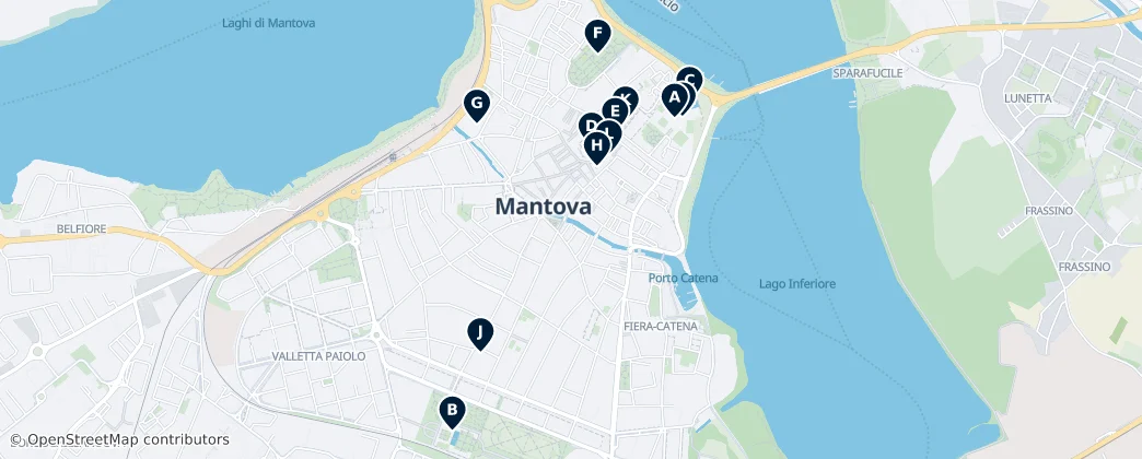Map of Mantua
