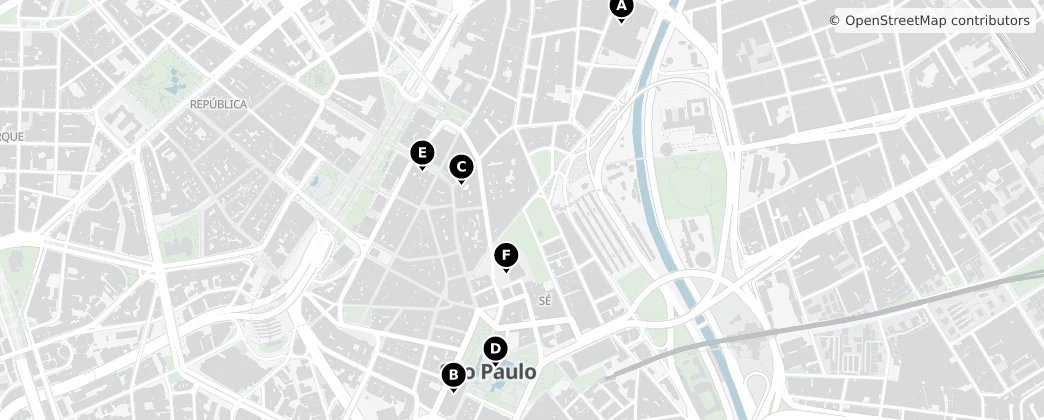 Map of Sé