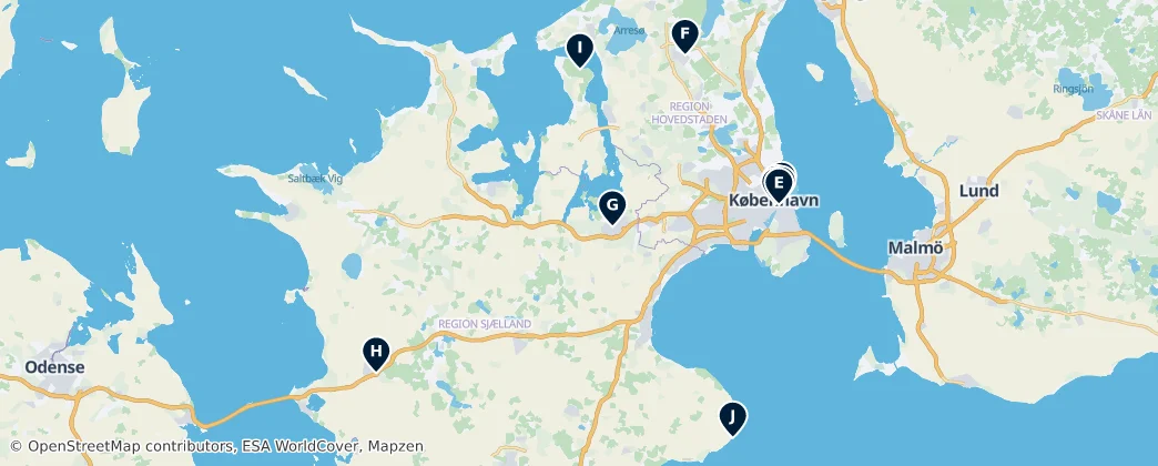 Map of Zealand