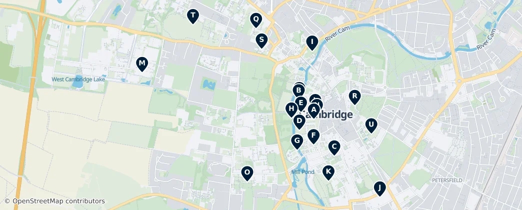 Map of Cambridgeshire