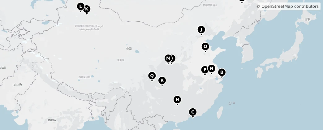 Map of China