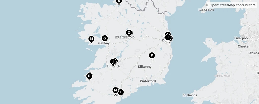 Map of Ireland