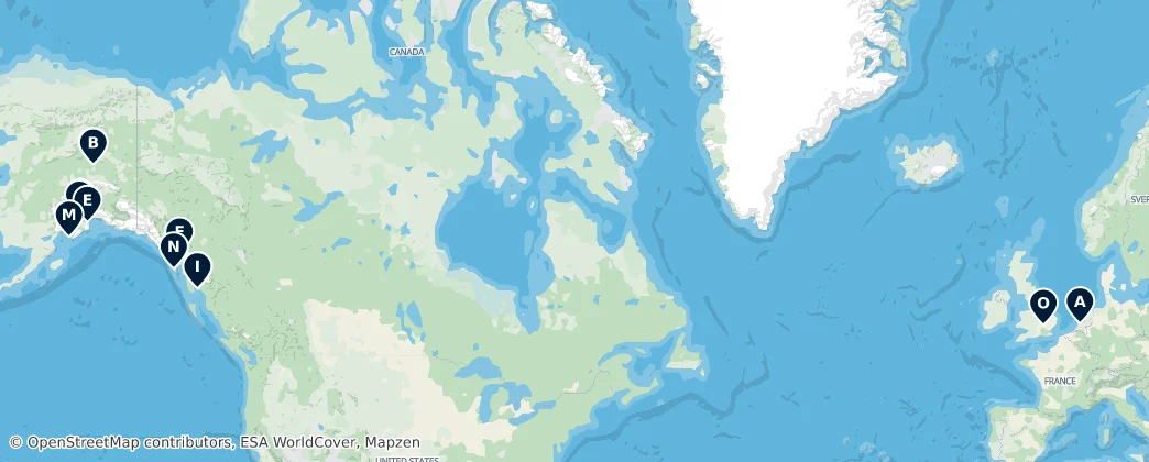 Map of Alaska