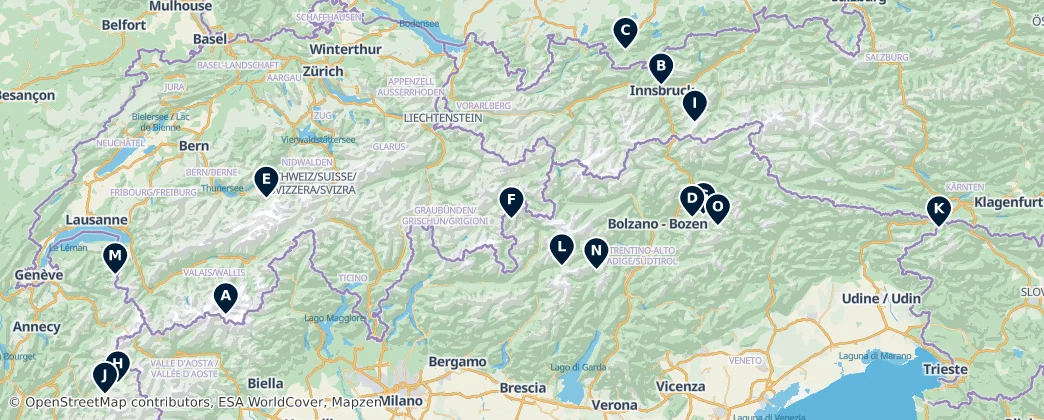 Map of Alpler