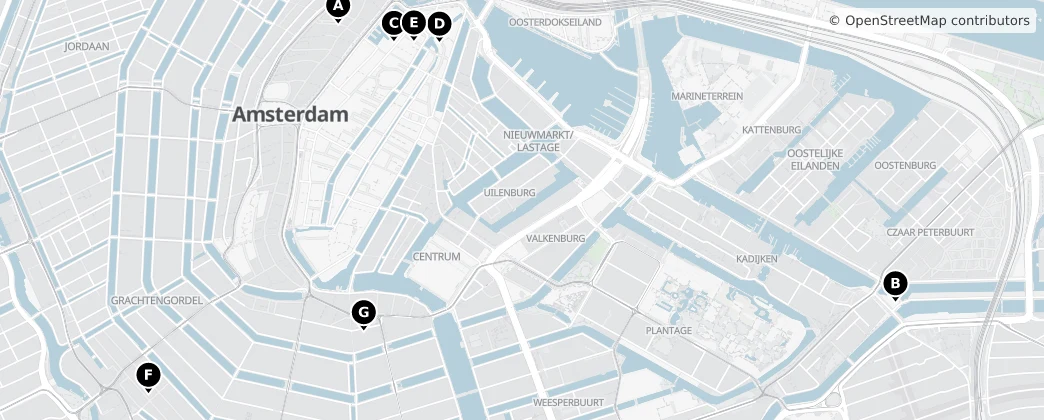 Map of Amsterdam