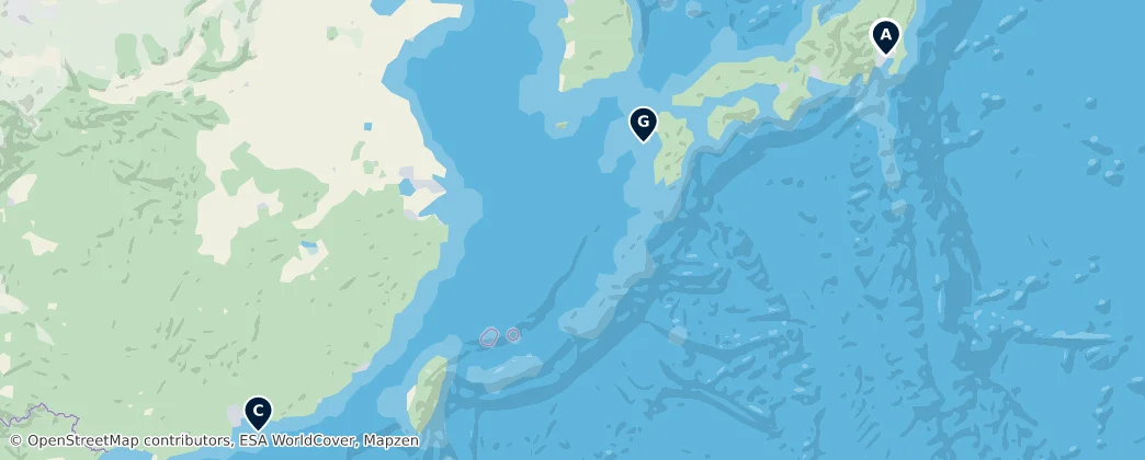 Map of Asya