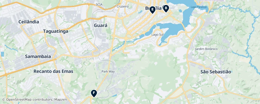 Map of Brezilya
