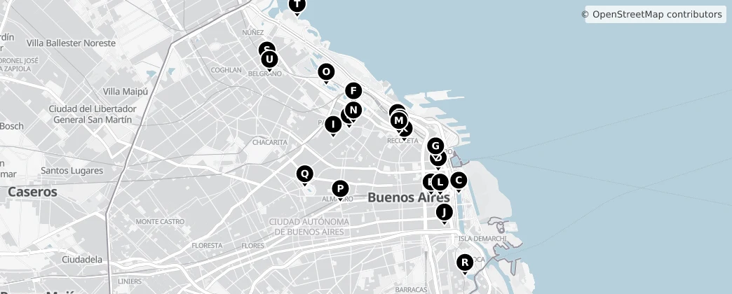 Map of Buenos Aires