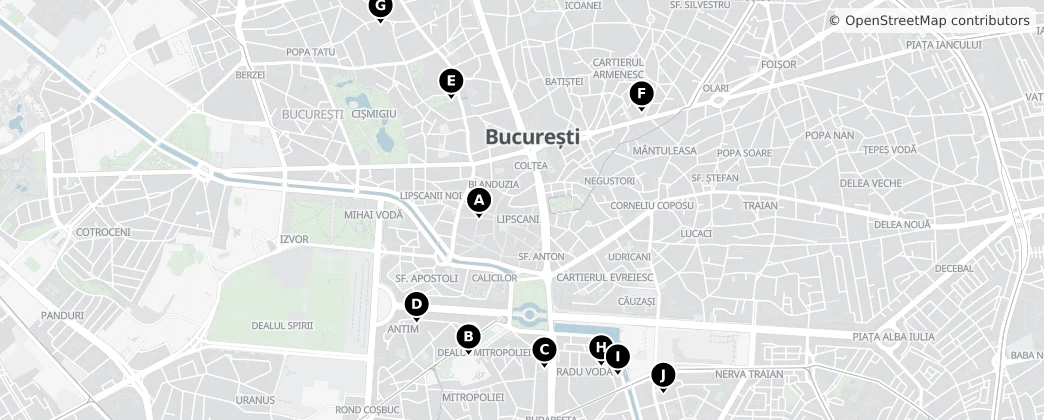 Map of Bükreş