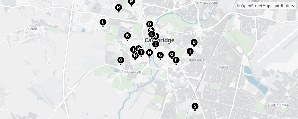 Map of Cambridgeshire