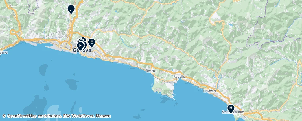 Map of Cenova
