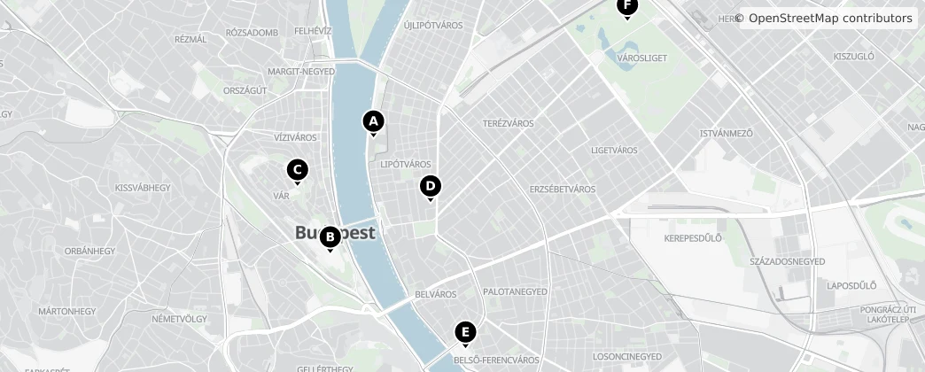 Map of Orta Macaristan