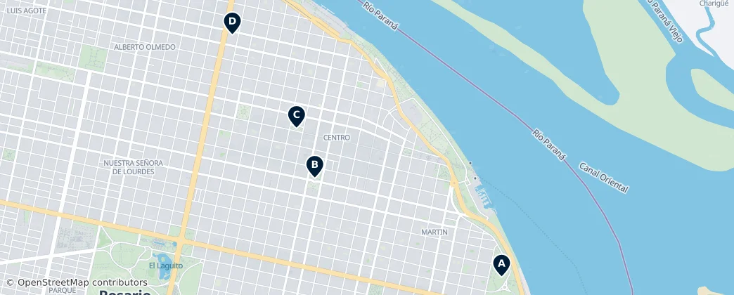 Map of Centro