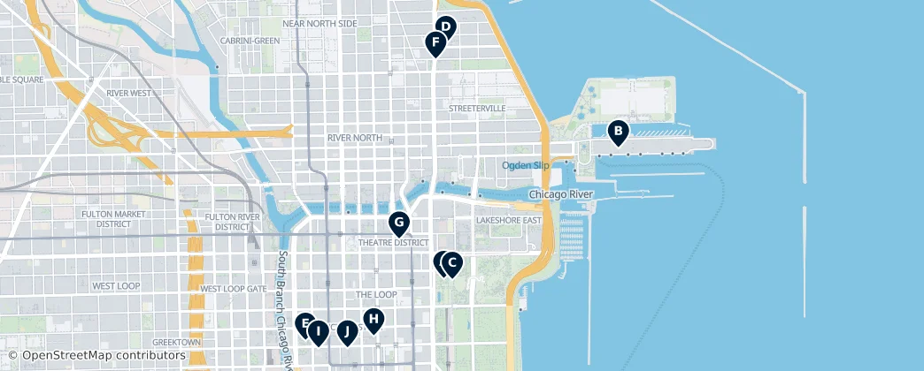 Map of Chicago