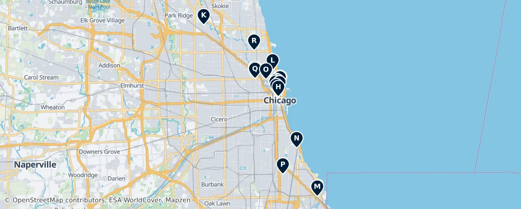 Map of Chicago