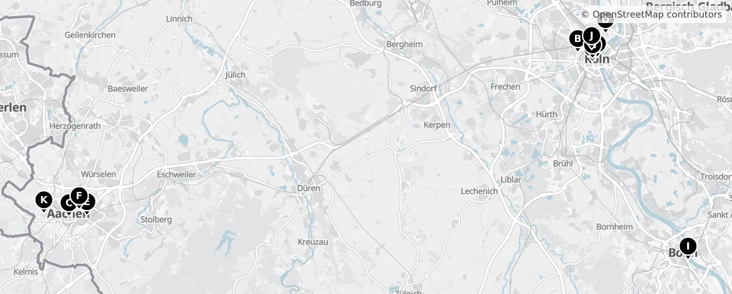 Map of Köln