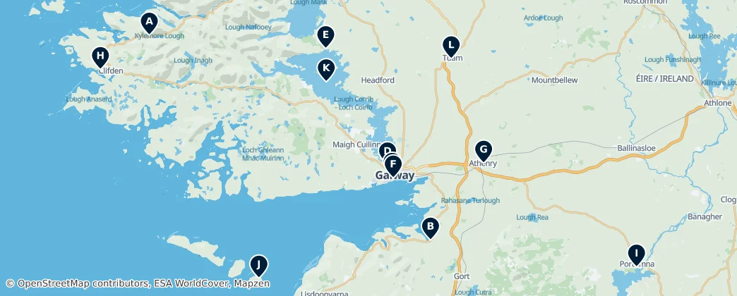 Map of Galway Kontluğu