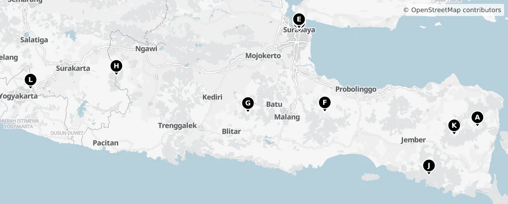 Map of Doğu Cava