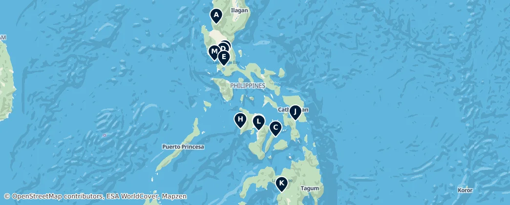 Map of Filipinler