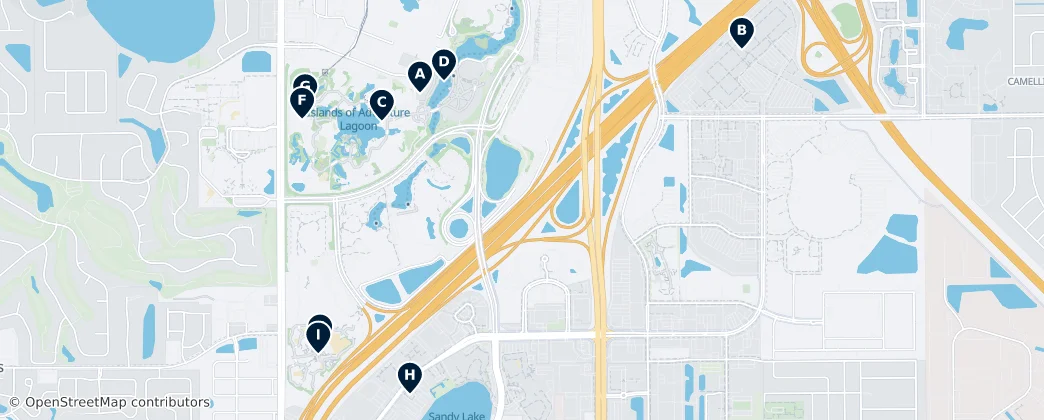 Map of Florida Center