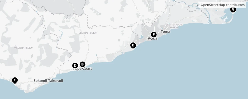 Map of Gana